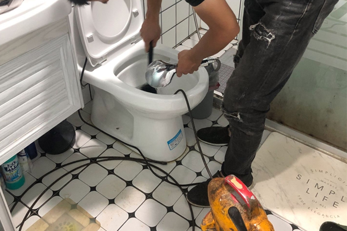 逊克疏通下水道