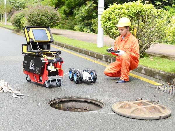 逊克管道机器人检测